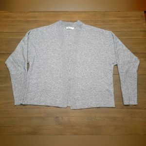 Reitmans Open front, loose fit sweater, size large